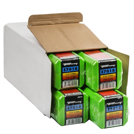 Forney E7018, Steel Electrode, 5/32 in x 40 Pound 42466